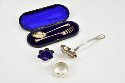 Lot 2391 - J SHERWOOD & SONS; an Edward VII hallmarked...