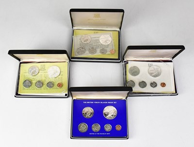 Lot 997 - THE FRANKLIN MINT; four British Virgin Islands...