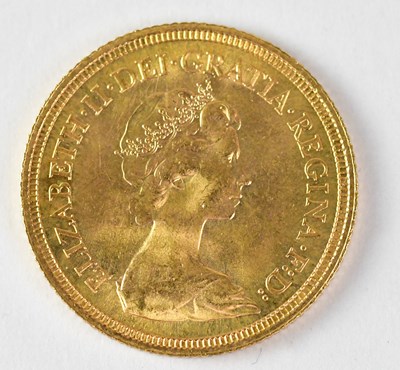 Lot 953 - An Elizabeth II full sovereign 1974, George...