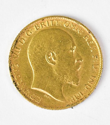Lot 967 - A George V half sovereign 1910, George and...