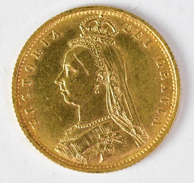 Lot 960 - A Victorian half sovereign 1892, Jubilee head...