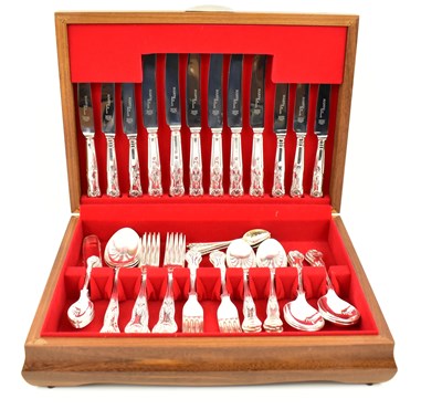 Lot 874 - HARTS THE SILVERSMITHS; a forty-four piece...