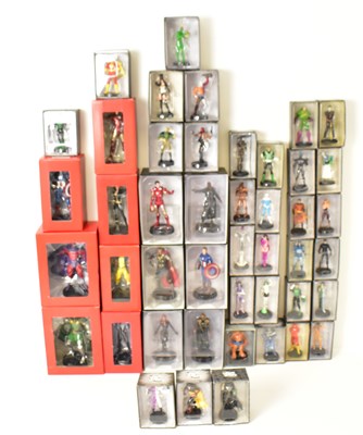 Lot 766 - MARVEL; approximately fifty-six Eaglemoss Ltd...
