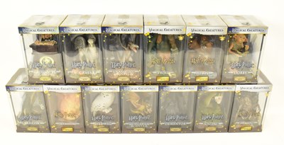 Lot 761 - HARRY POTTER; thirteen magical creatures from...