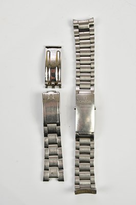 Lot 615 - Three Omega wristwatch bracelets.