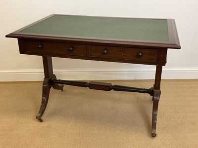 Lot 502 - An early 20th century mahogany two drawer...