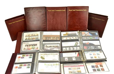 Lot 845 - ROYAL MAIL; seven albums, each containing...