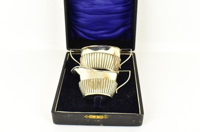 Lot 908 - WILLIAM DEVENPORT; a George V hallmarked...