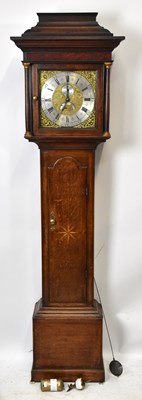 Lot 1405 - SAMUEL ASHTON, TIDESWELL; an 18th century oak...