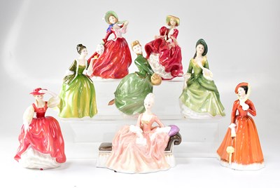 Lot 477 - ROYAL DOULTON; eight figures comprising HN2399...