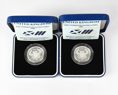 Lot 1024 - THE ROYAL MINT; two United Kingdom XIII...