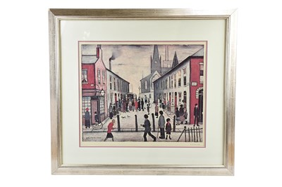 Lot 1641 - LAURENCE STEPHEN LOWRY RBA RA (1887-1976); a...