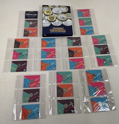 Lot 347 - CHANGE CHECKER; a complete London 2012 Olympic...
