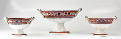 Lot 523 - MAYER & ELLIOTT; three footed tureens in the...