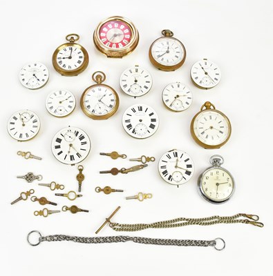 Lot 685 - FIRST CENTRE SECONDS CHRONOGRAPH; a base metal...