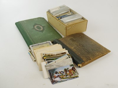 Lot 1829 - A collection of Victorian and later postcards...