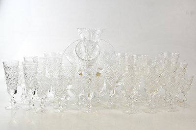 Lot 3029 - STUART; a collection of assorted glassware...