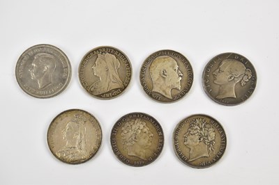 Lot 2616 - A collection of crowns including George III...