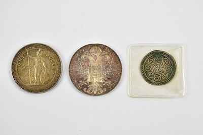 Lot 2605 - A Chinese one dollar coin, 1902, Austrian...