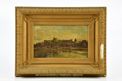 Lot 1706 - FREDERIC ALMORE WINKFIELD (1873-1920); oil on...