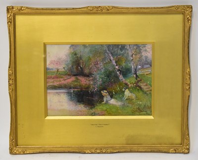 Lot 711 - THOMAS MCKAY (1851-1920); watercolour,...