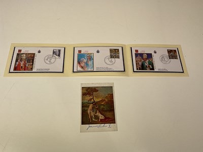 Lot 2244 - POPE JOHN PAUL II; a post card bearing the...