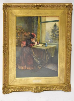 Lot 684 - ADA M. SHRIMPTON (fl.1889-1904); watercolour, '...