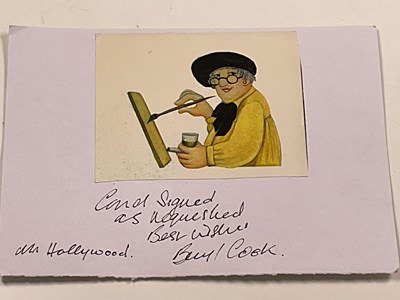 Lot 2280 - BERYL COOK; a single small piece of paper...