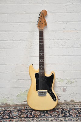 Lot 1503 - FENDER; a Music Master six string electric...