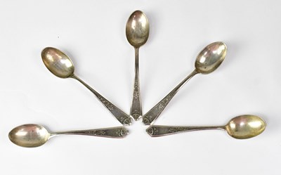 Lot 912 - BARKER BROTHERS SILVER LTD; a set of five...