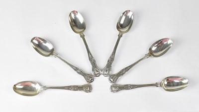 Lot 915 - JOSIAH WILLIAMS & CO; a set of six Victorian...