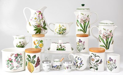 Lot 538 - A Portmeirion 'Botanical' ware part dinner and...