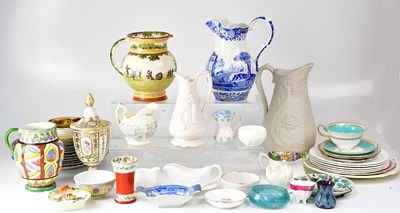 Lot 502 - A quantity of 19th and 20th century ceramics...