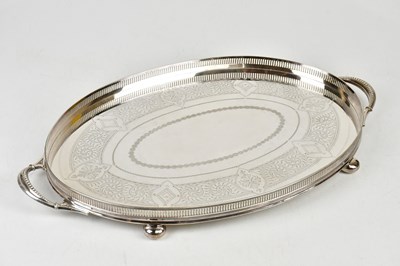 Lot 2272 - WALKER & HALL; an Edward VII hallmarked silver...
