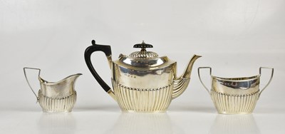Lot 2049 - E JACOBS & SON; a Victorian hallmarked silver...