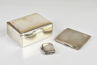 Lot 2236 - A M & M; a George V hallmarked silver...