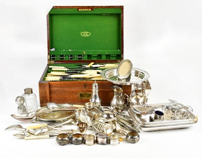 Lot 2005 - A large collection of silver plate including...