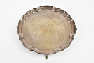 Lot 2296 - HYC; an Elizabeth II hallmarked silver salver...