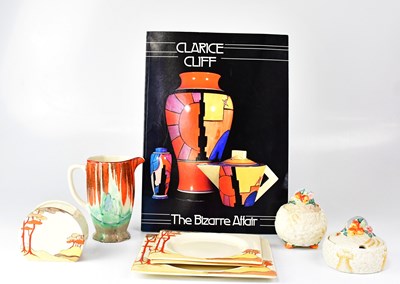 Lot 521 - CLARICE CLIFF; a Newport Pottery 'Coral Firs'...