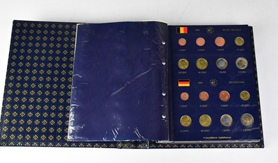 Lot 1001 - LEUCHTTURM; a Euro coins presentation folder.