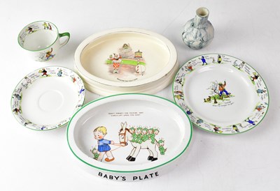 Lot 537 - SHELLEY; a Mabel Lucie Attwell oval baby's...