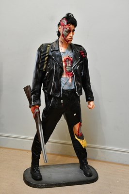 Lot 36 - A life size figure of Arnold Schwarzenegger as...
