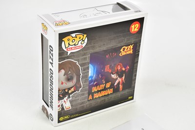 Lot 30 - OZZY OSBOURNE; a Funko Pop Albums figure of...