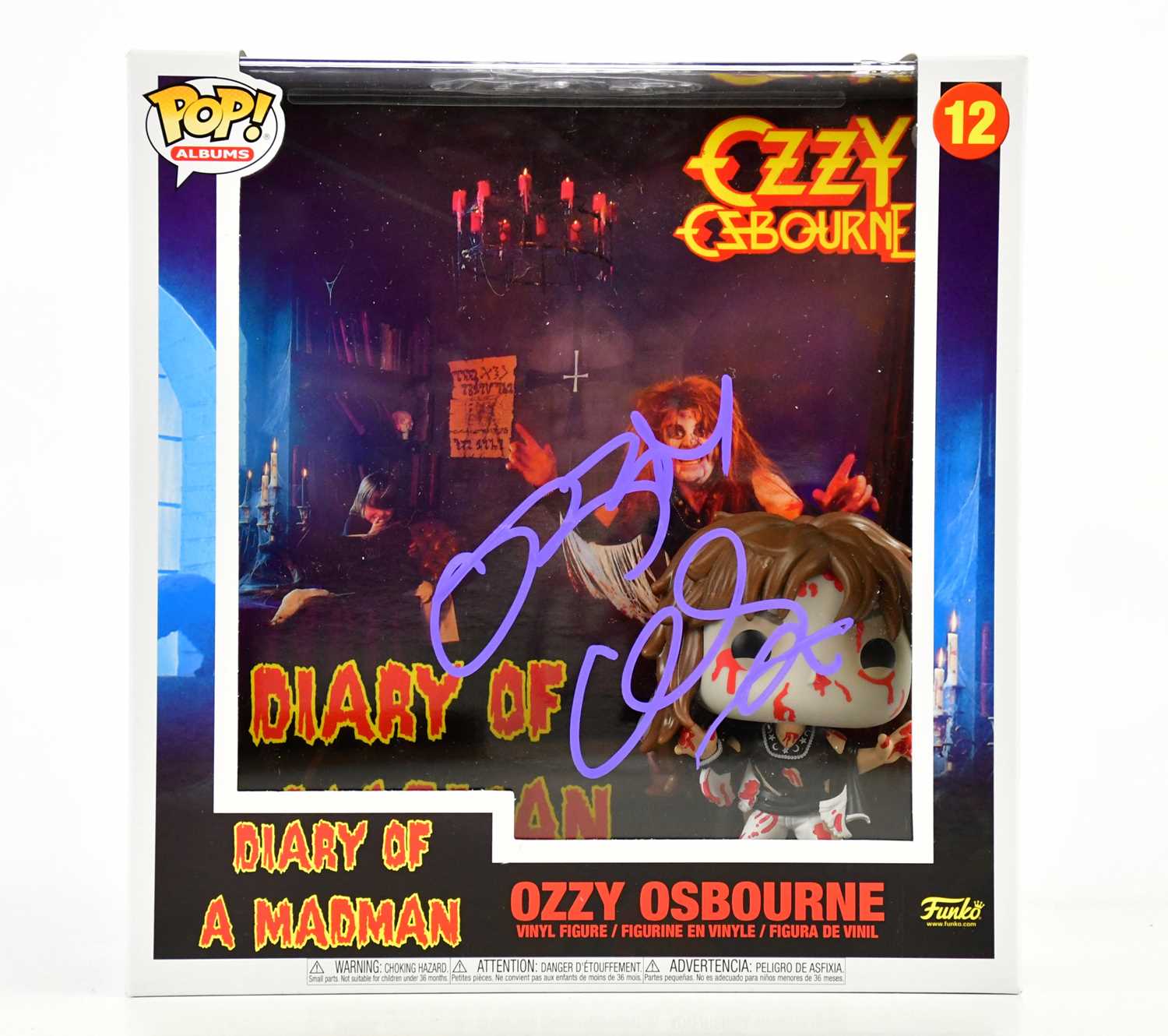 Lot 30 - OZZY OSBOURNE; a Funko Pop Albums figure of...