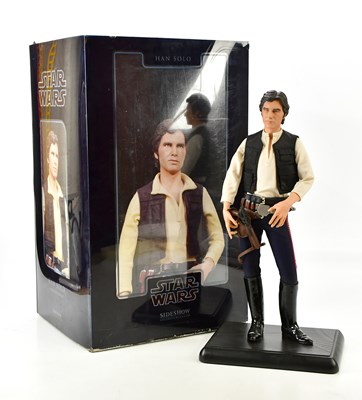 Lot 2 - STAR WARS; a 1/4 scale figure of Han Solo by...