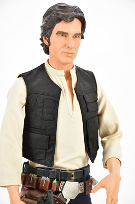 Lot 2 - STAR WARS; a 1/4 scale figure of Han Solo by...