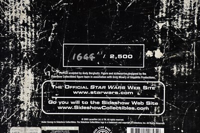 Lot 2 - STAR WARS; a 1/4 scale figure of Han Solo by...
