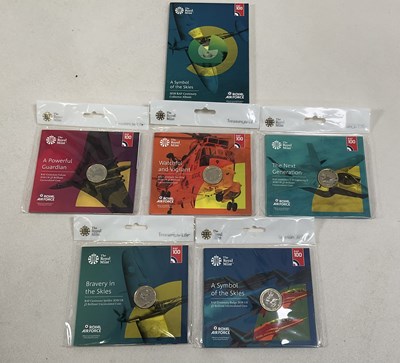 Lot 366 - ROYAL MINT; five RAF Centenary 2018 £2...
