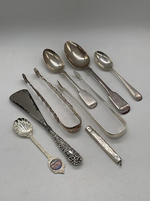 Lot 188 - An early Victorian hallmarked silver Fiddle...