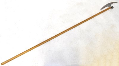 Lot 348 - A re-enactment Danish broad axe, overall...